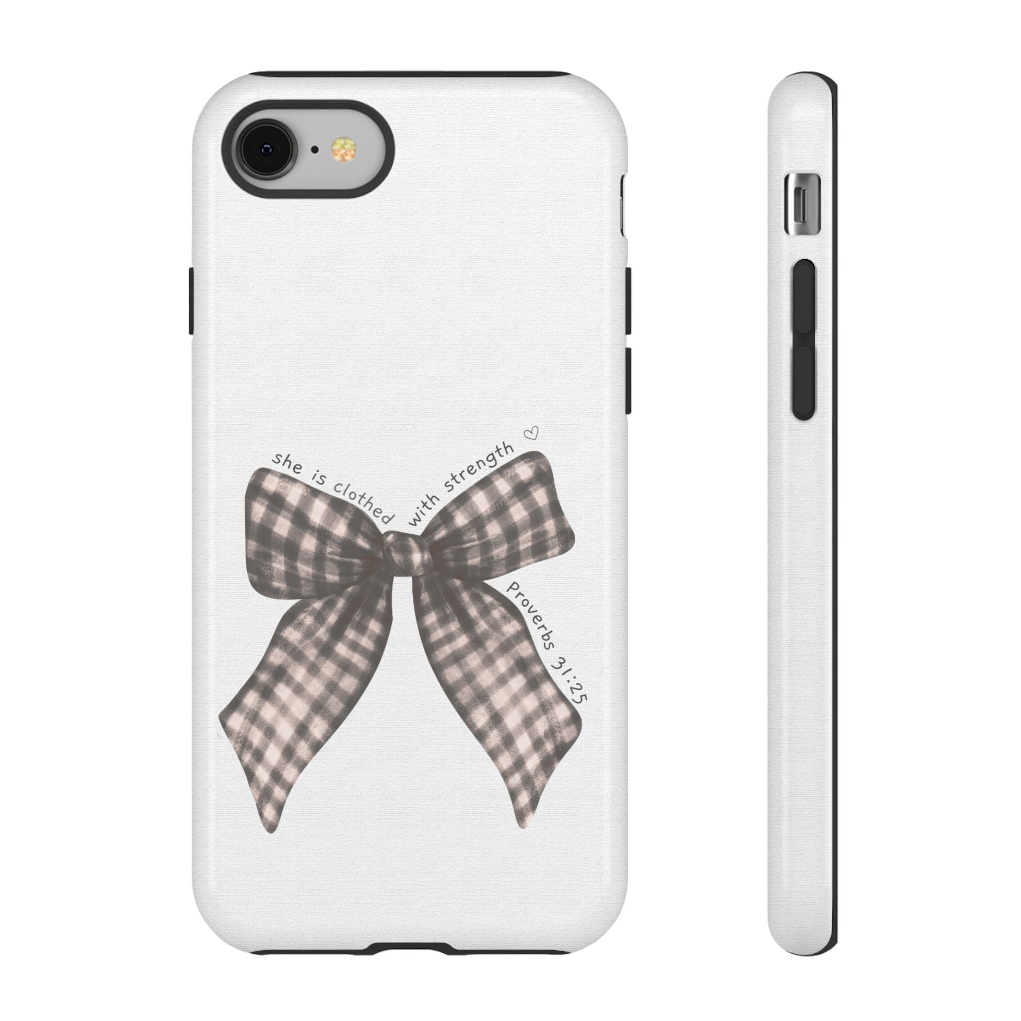 Proverbs 31 Rustic Bow Non MagSafe Phone Case