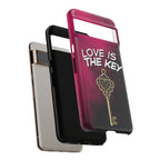 Love is the Key Phone Case