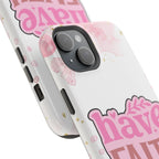 Have Faith Pink Butterfly Phone Case