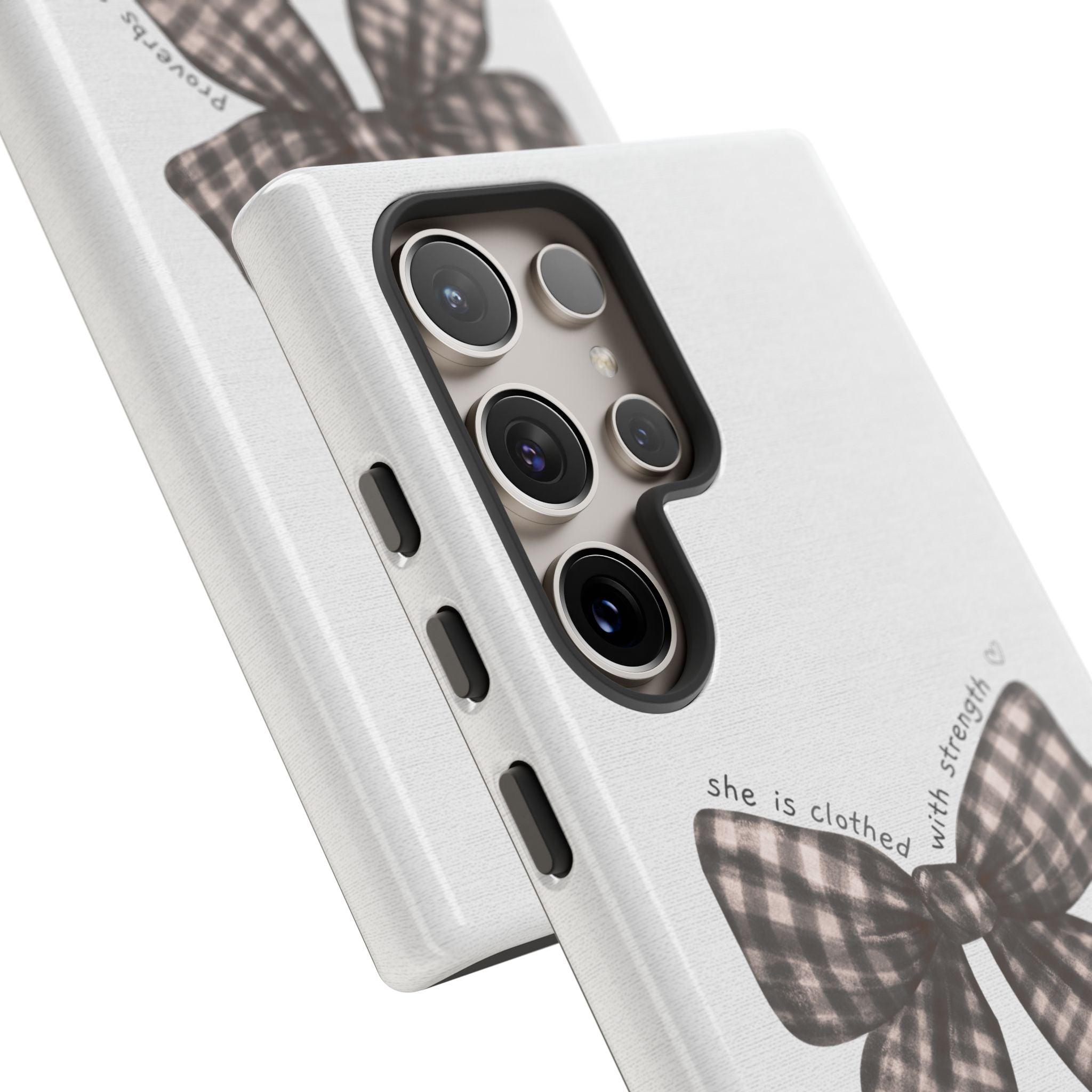 Proverbs 31 Rustic Bow Non MagSafe Phone Case