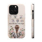 Armor of God (brown hair) phone case