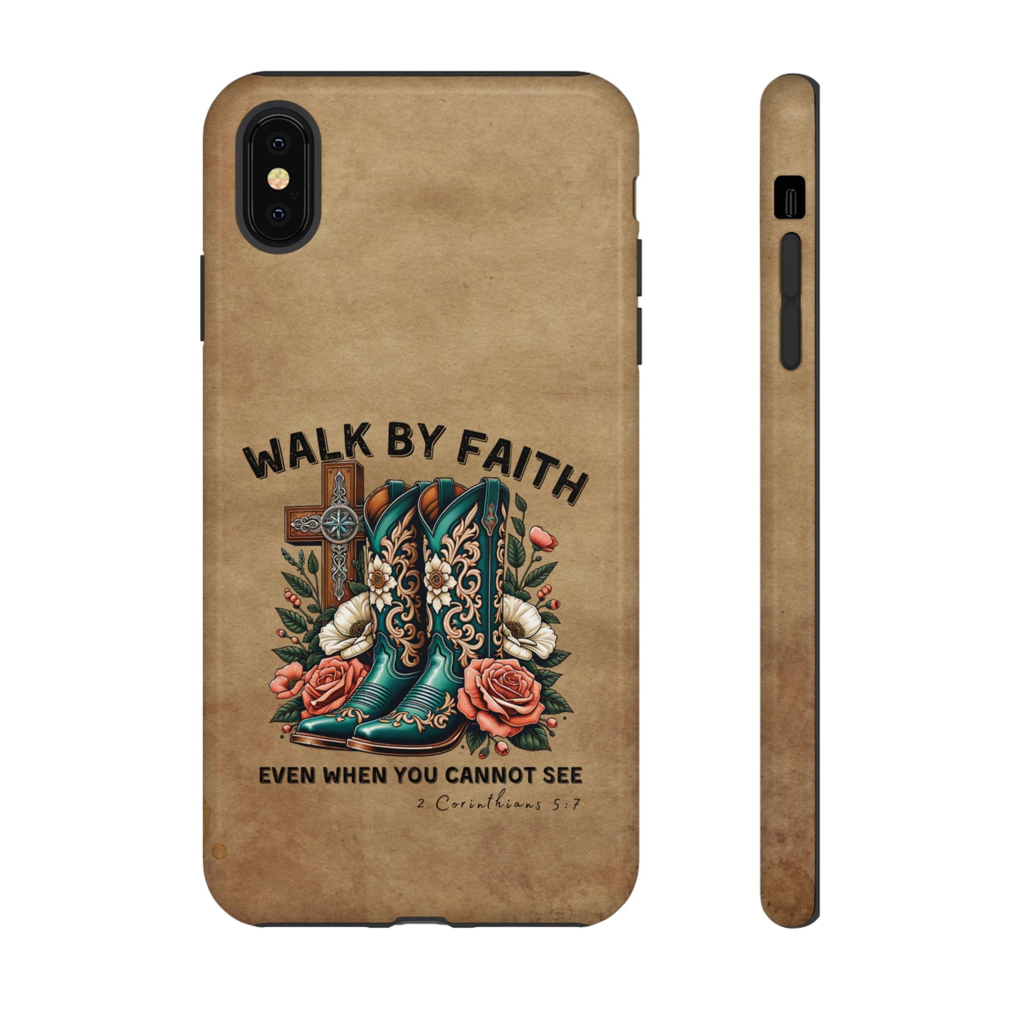 Walk By Faith Rustic Case