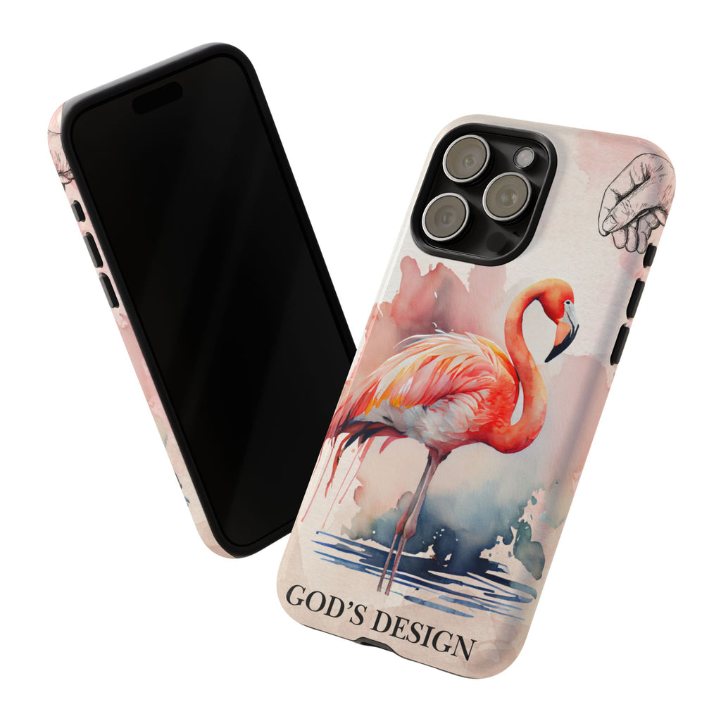 God’s Design Pink Flamingo Case