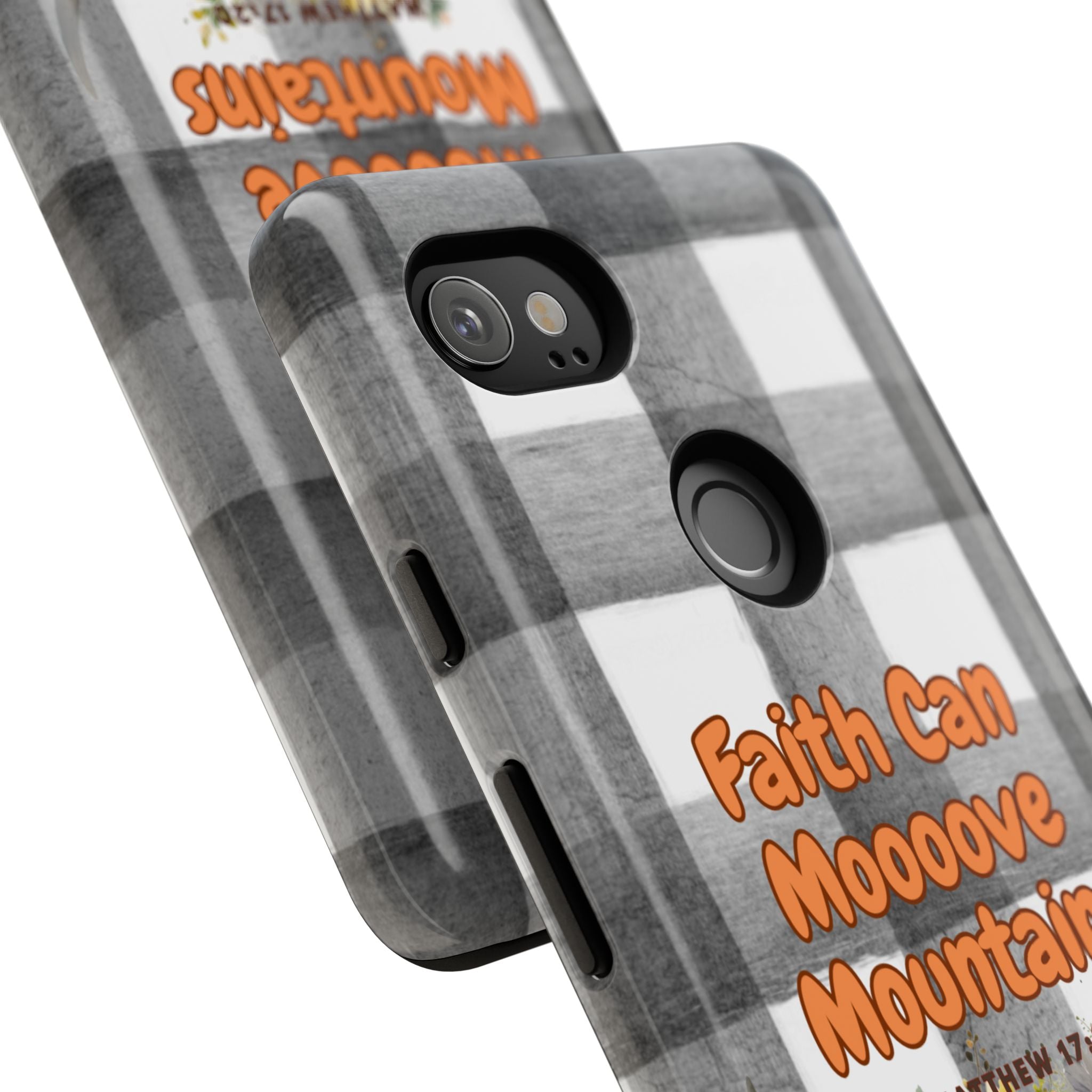 Faith Can Mooooove Mountains Phone Case