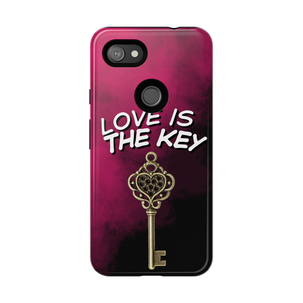Love is the Key Phone Case