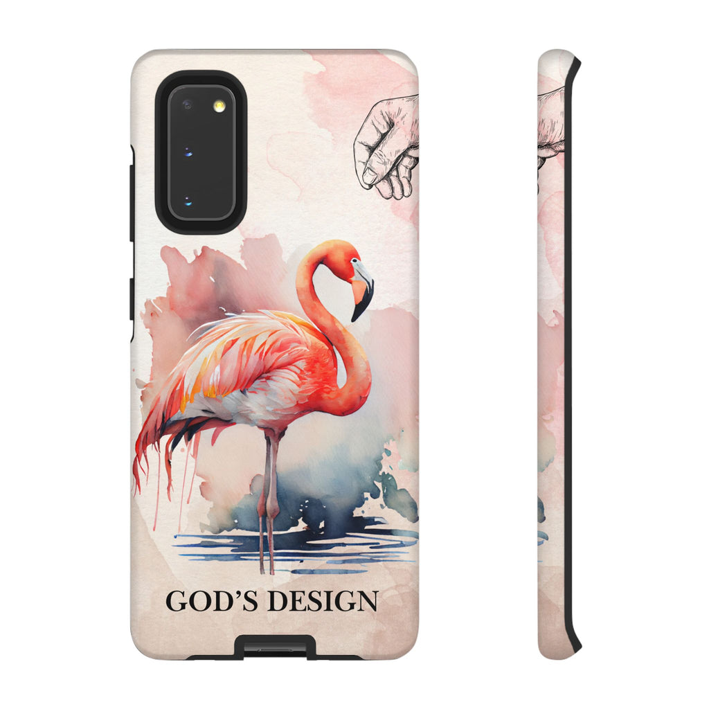 God’s Design Pink Flamingo Case