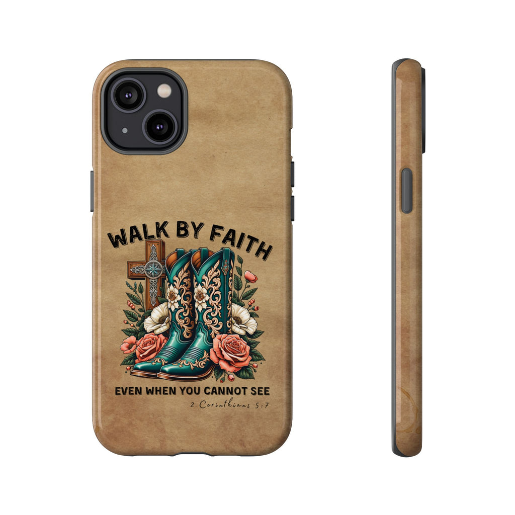 Walk By Faith Rustic Case
