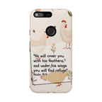 Psalm 91:4 Chicken Phone Case