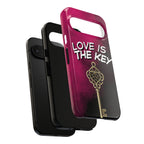 Love is the Key Phone Case