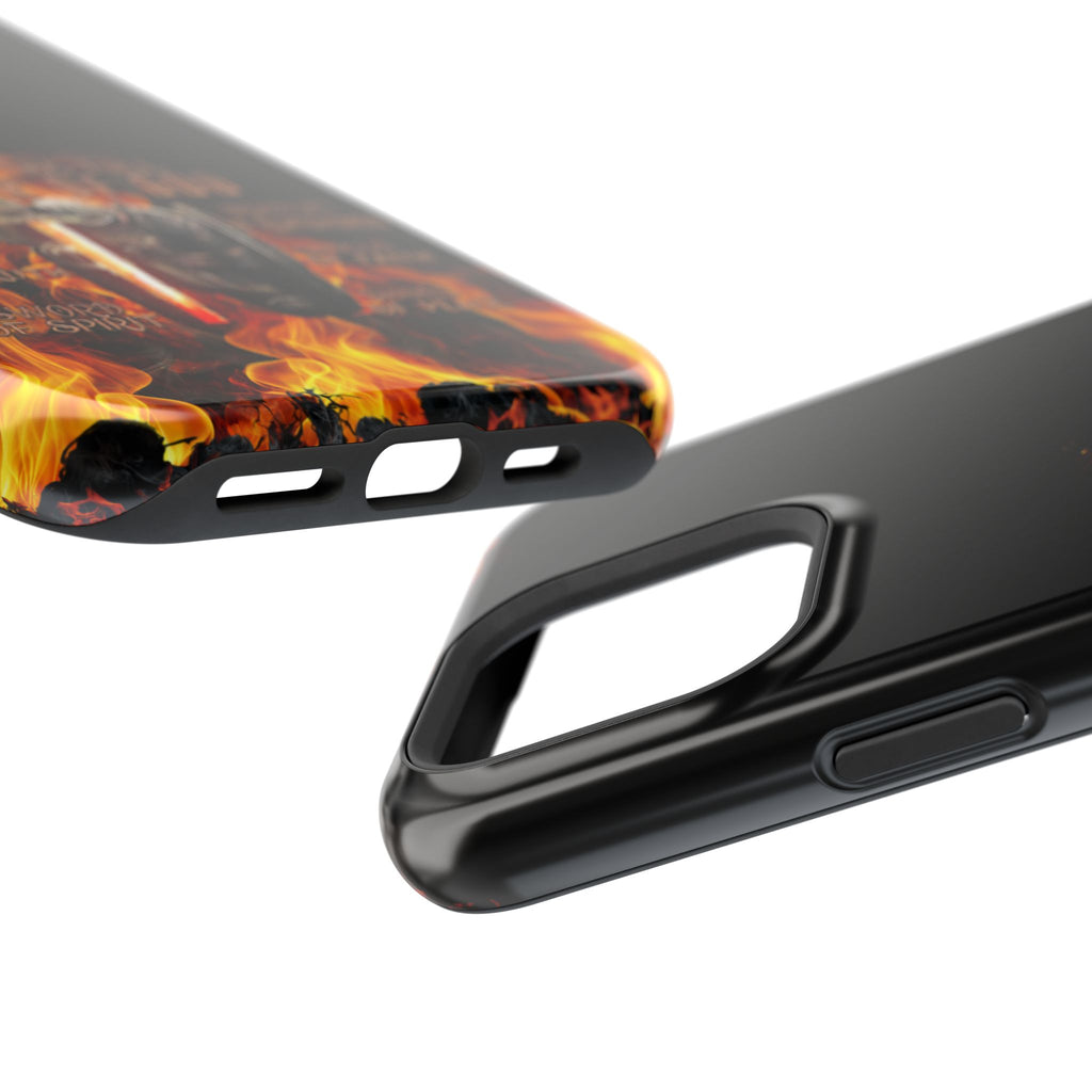 Forged in the flames phone case