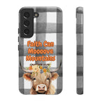 Faith Can Mooooove Mountains Phone Case