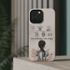 Armor of God (Dark haired woman) phone case