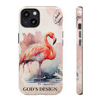 God’s Design Pink Flamingo Case