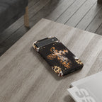 Faith Leopard Cross Non MagSafe Phone Case