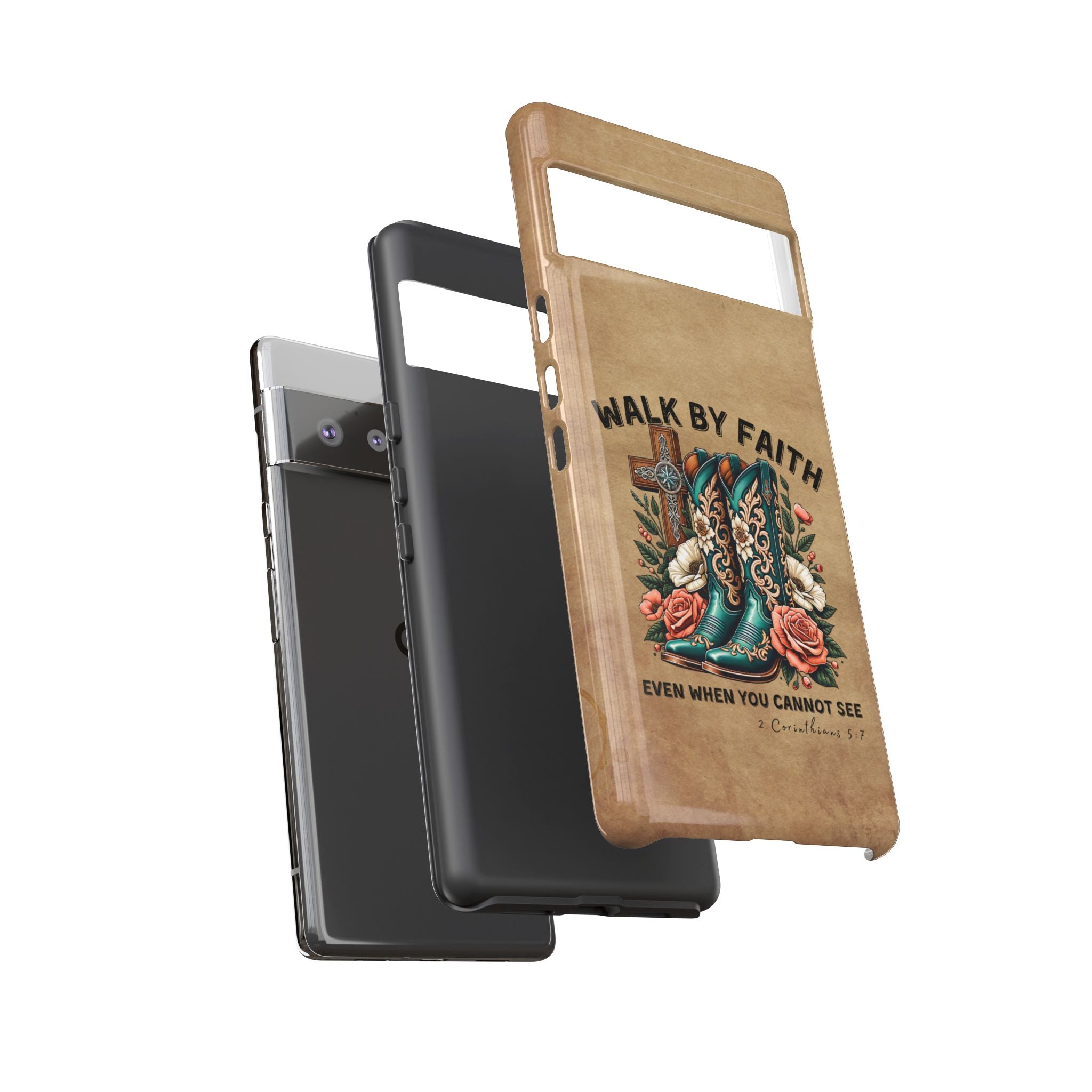 Walk By Faith Rustic Case