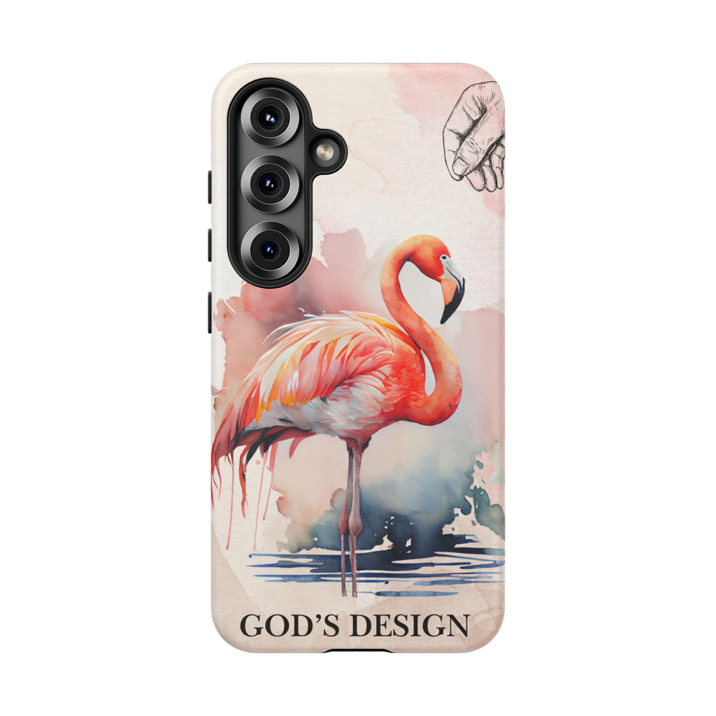God’s Design Pink Flamingo Case