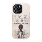 Armor of God (Dark haired woman) phone case