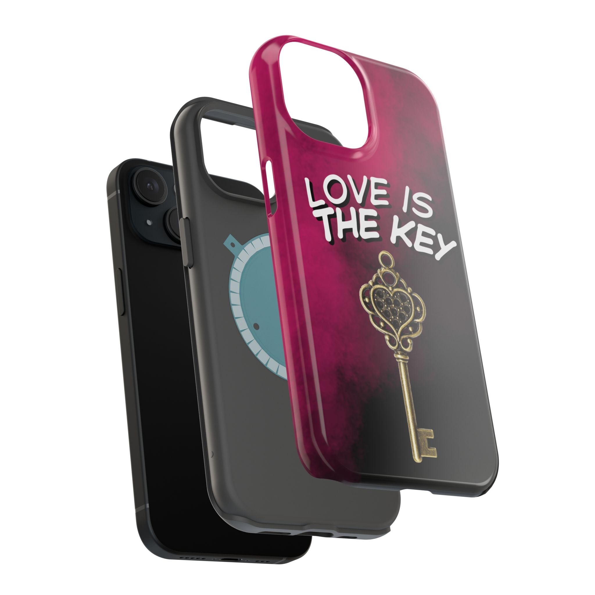 Love is the Key Phone Case
