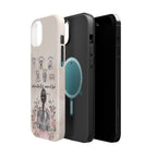 Armor of God Phone Case (dark hair, light skinned woman)