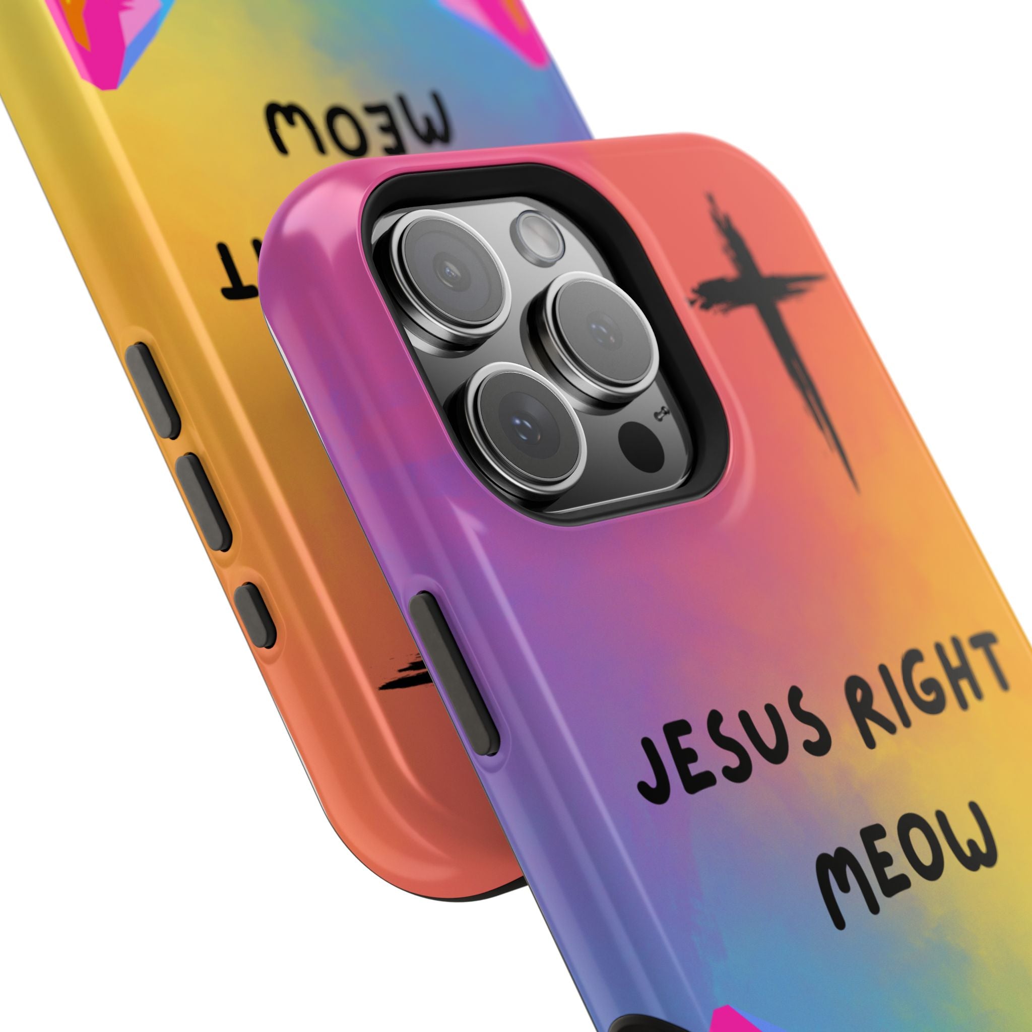 Jesus Right Meow Phone Case