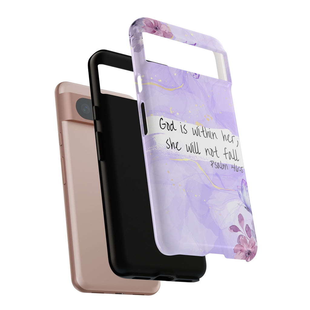 God Is Within Her Non MagSafe phone Case