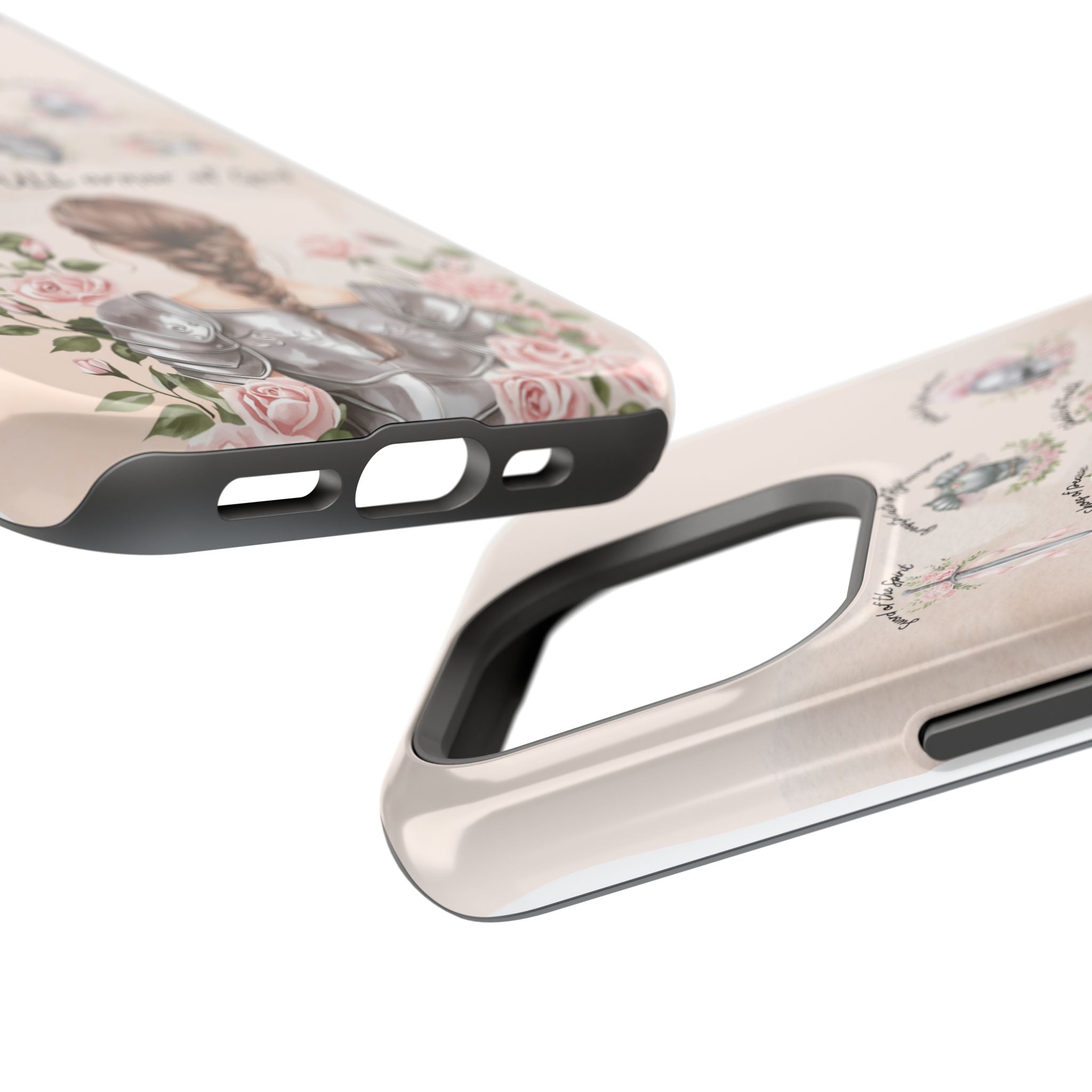Armor of God (brown hair) phone case