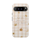 Fall for Jesus Phone Case