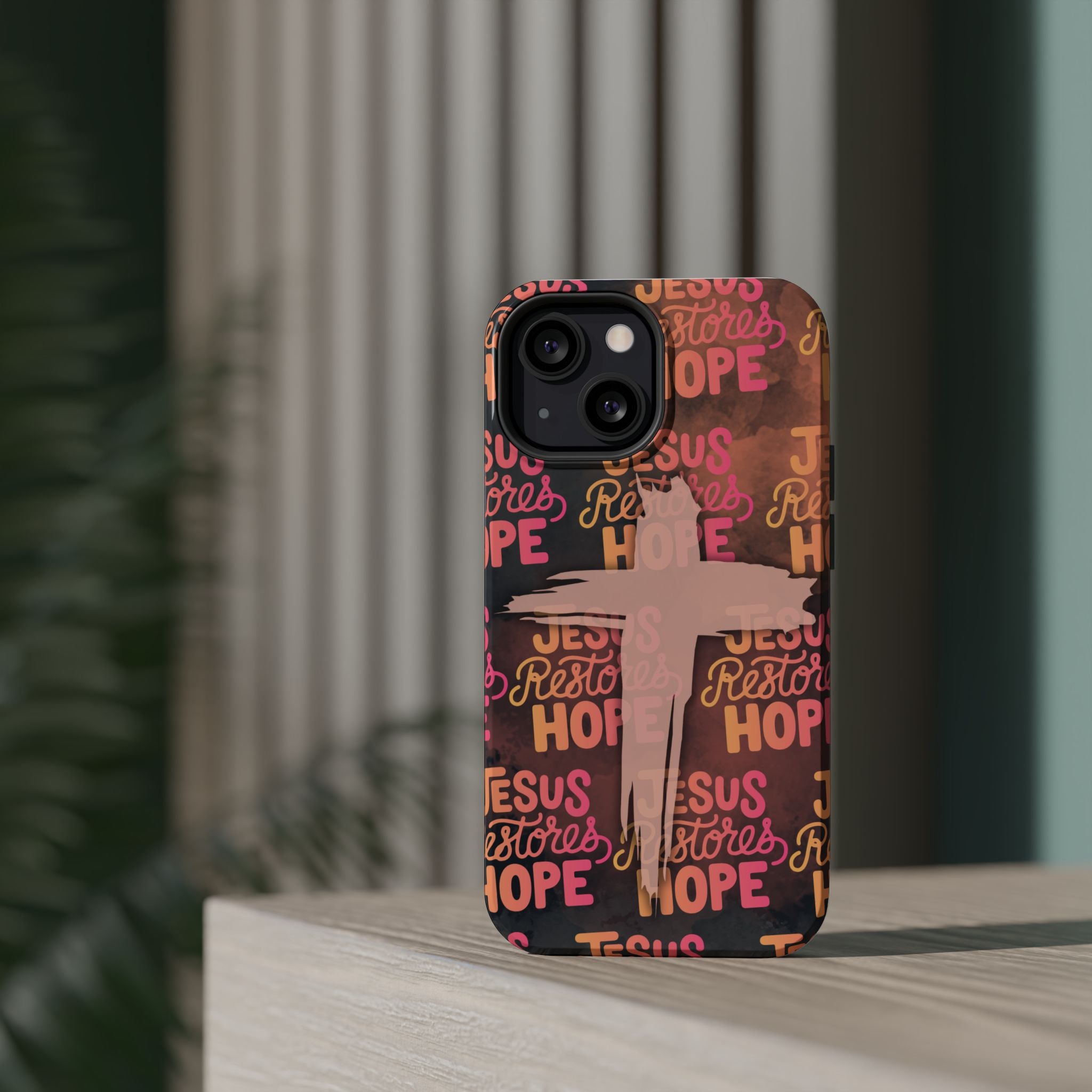 Jesus Restores Hope Phone Case