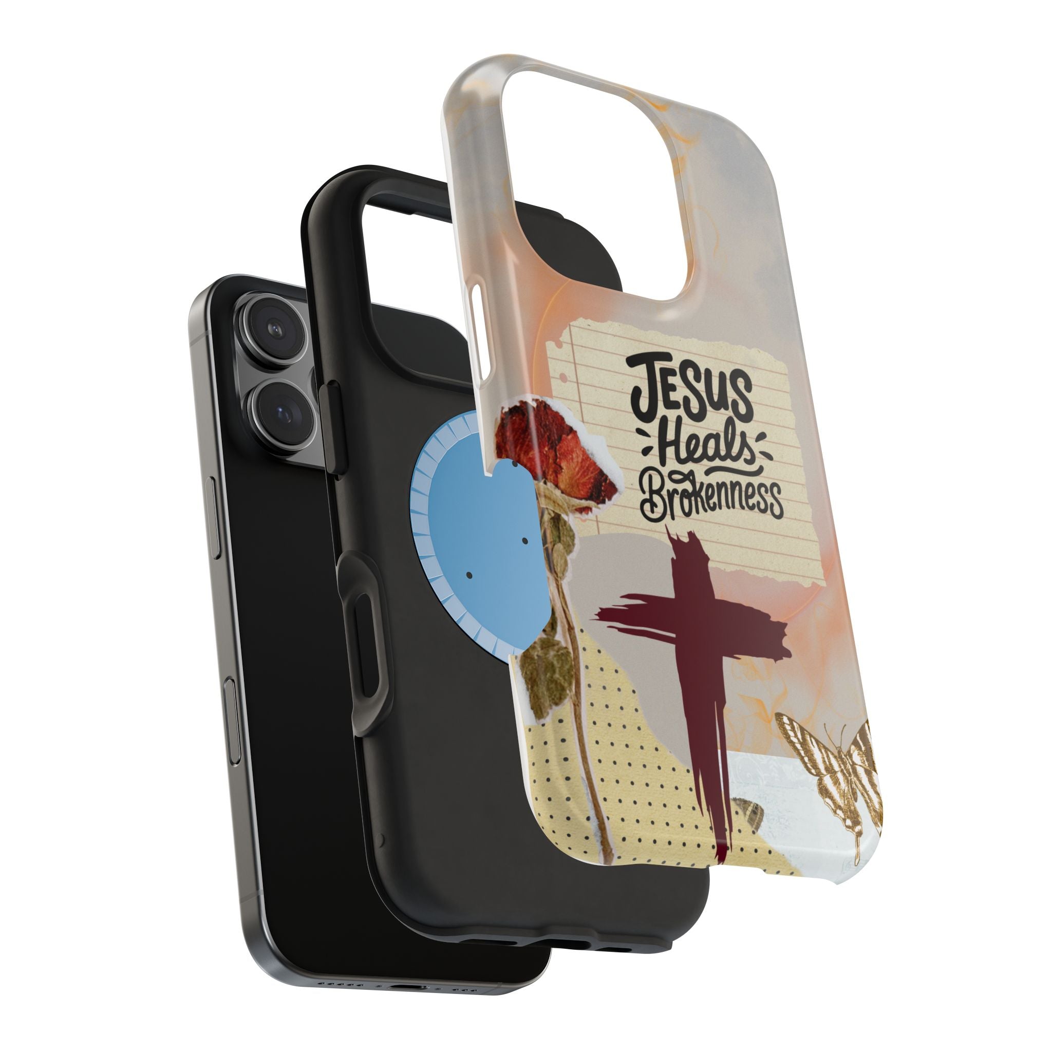 Jesus Heals Brokenness Phone Case