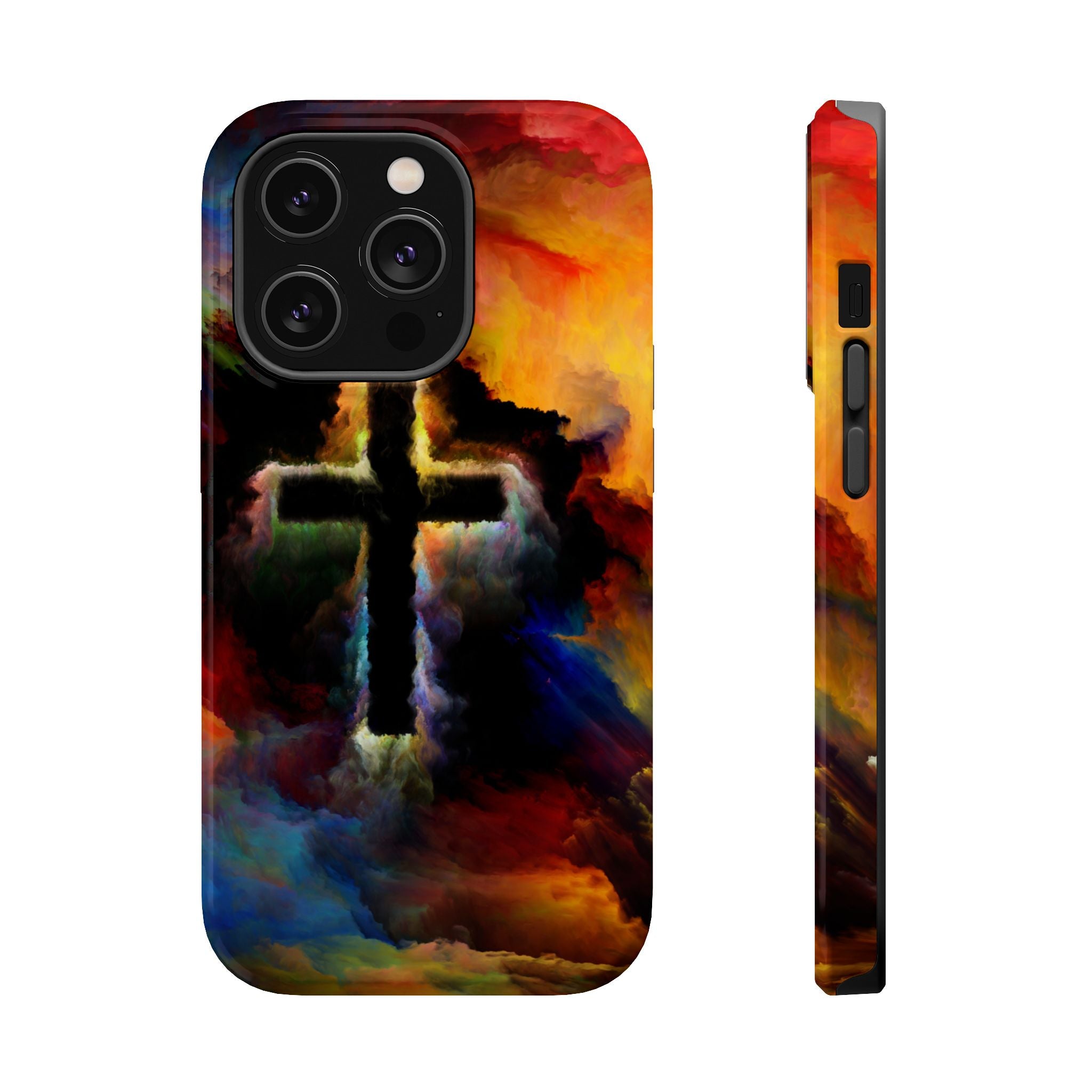 Watercolor Cross Phone Case