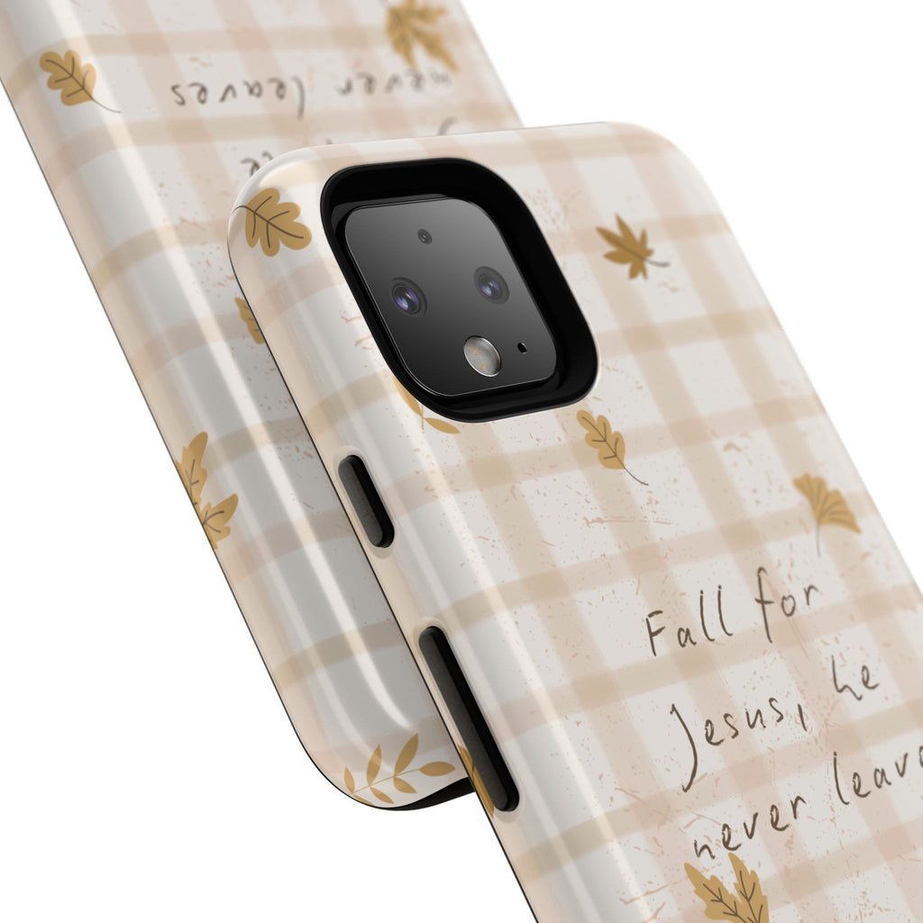 Fall for Jesus Phone Case