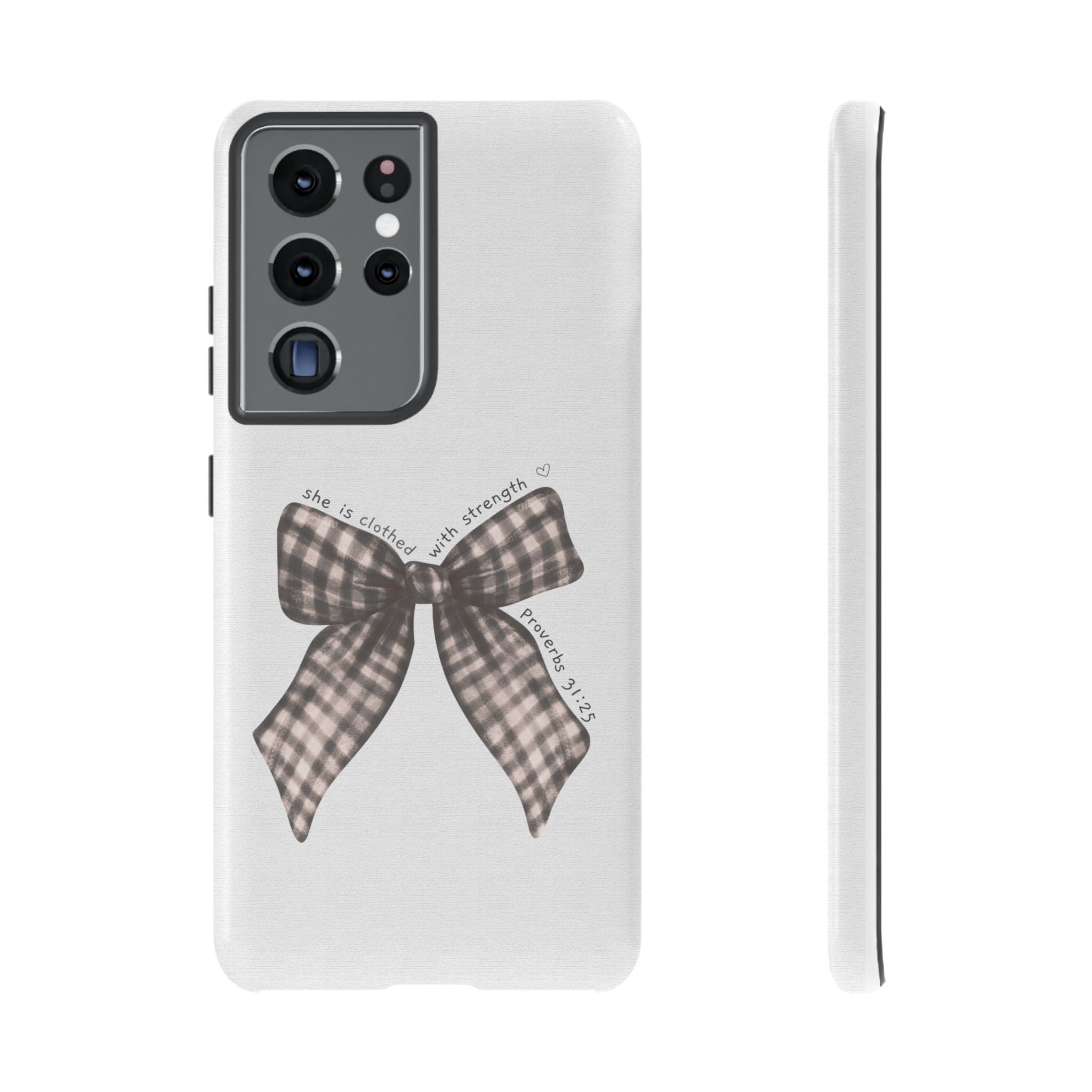 Proverbs 31 Rustic Bow Non MagSafe Phone Case