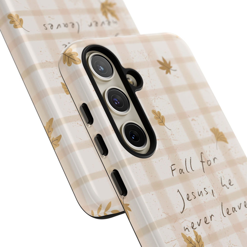 Fall for Jesus Phone Case