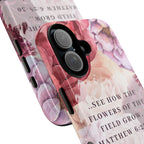 Matthew 6:28 Floral Samsung/Android Phone Case
