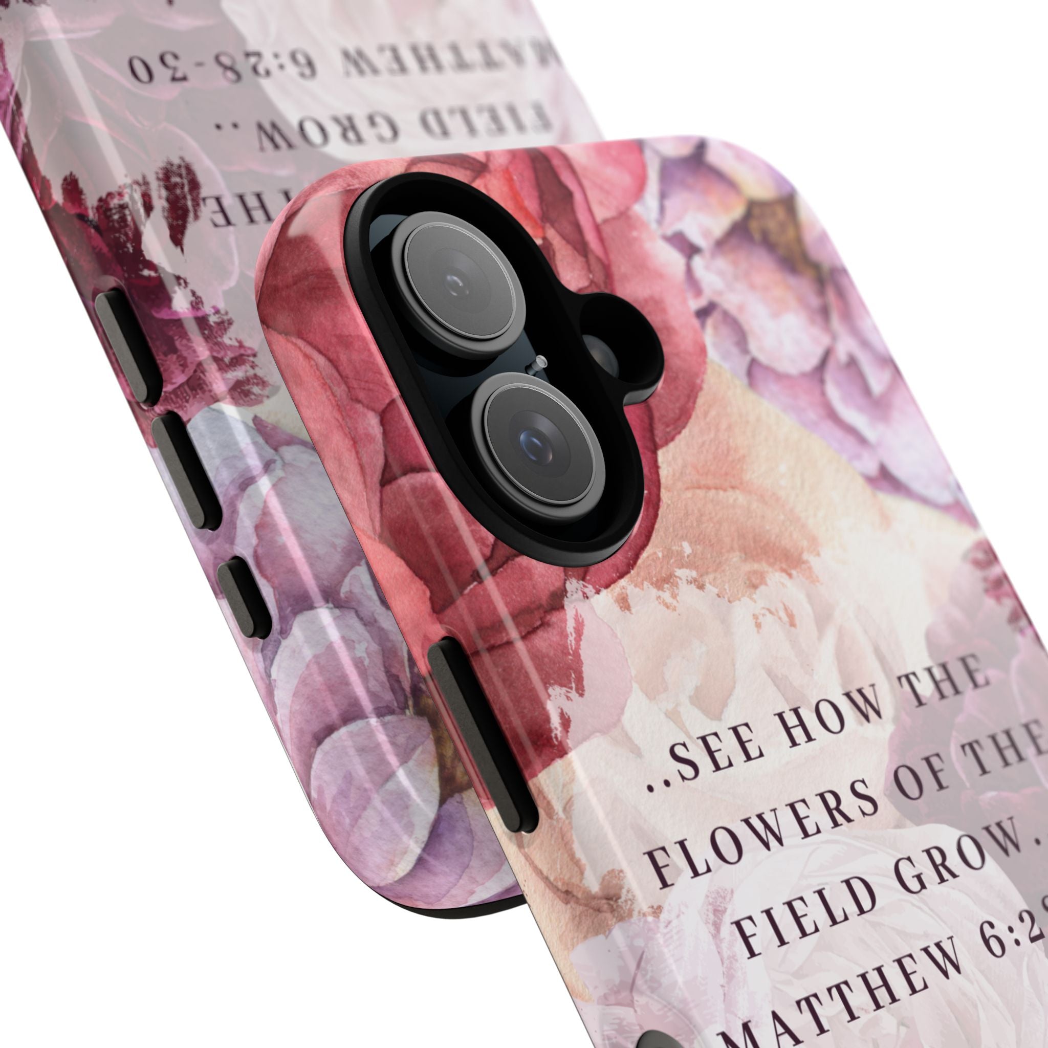 Matthew 6:28 Floral Samsung/Android Phone Case