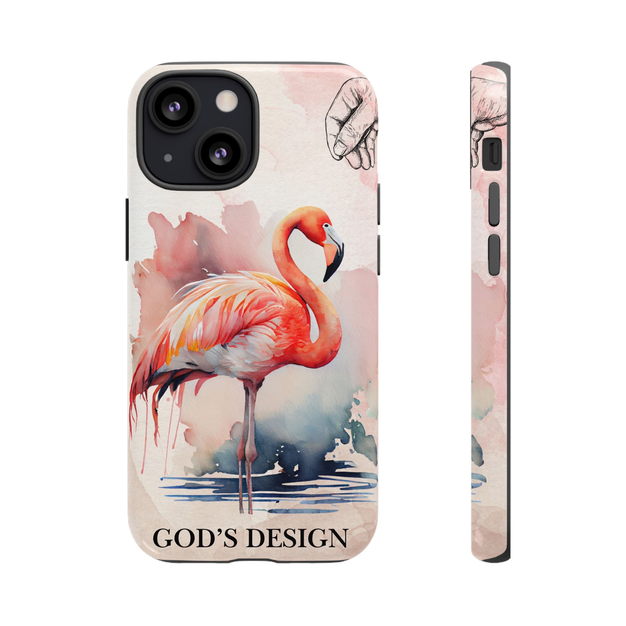 God’s Design Pink Flamingo Case