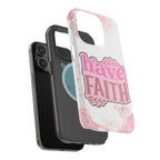Have Faith Pink Butterfly Phone Case