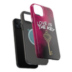Love is the Key Phone Case