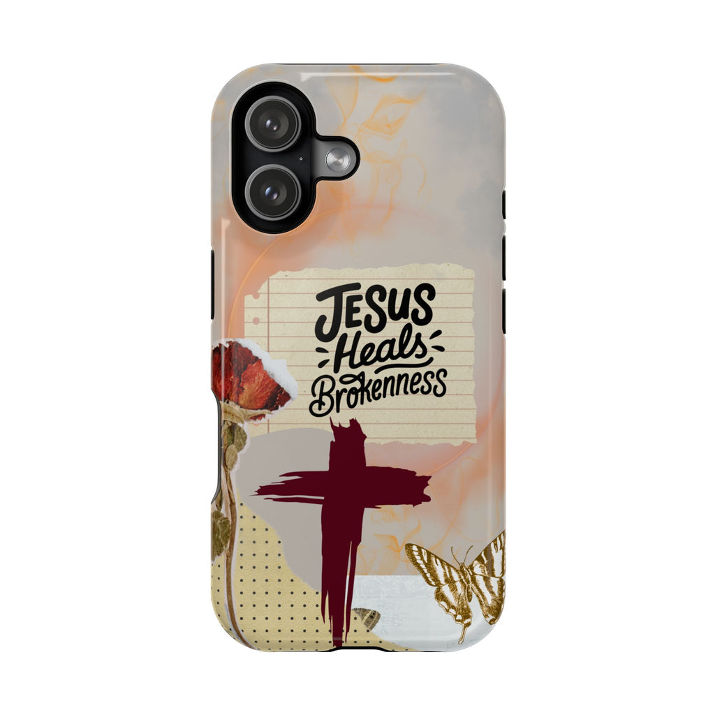 Jesus Heals Brokenness Phone Case