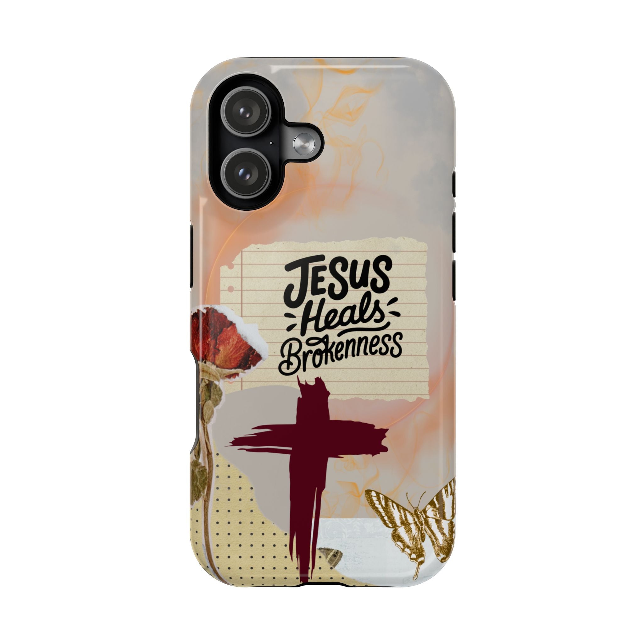 Jesus Heals Brokenness Phone Case
