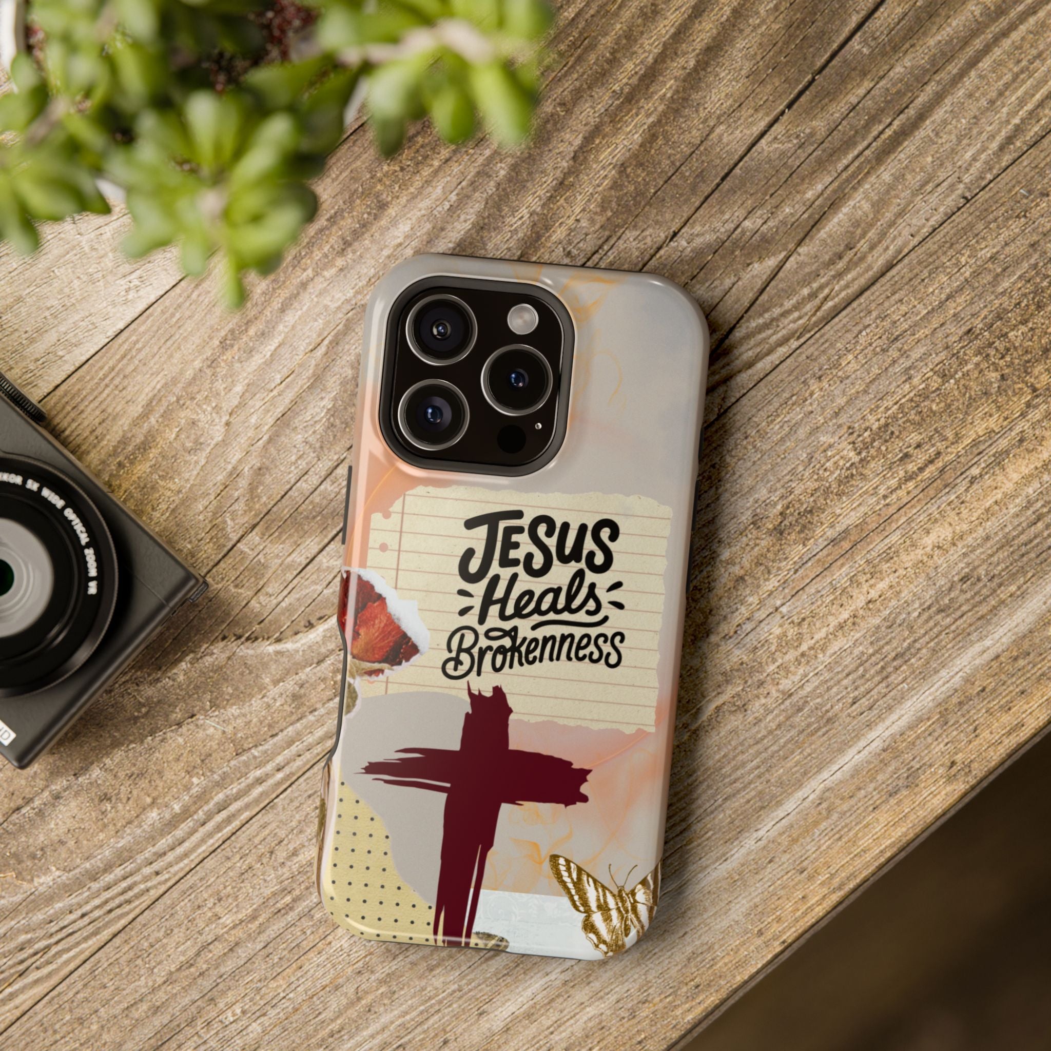 Jesus Heals Brokenness Phone Case