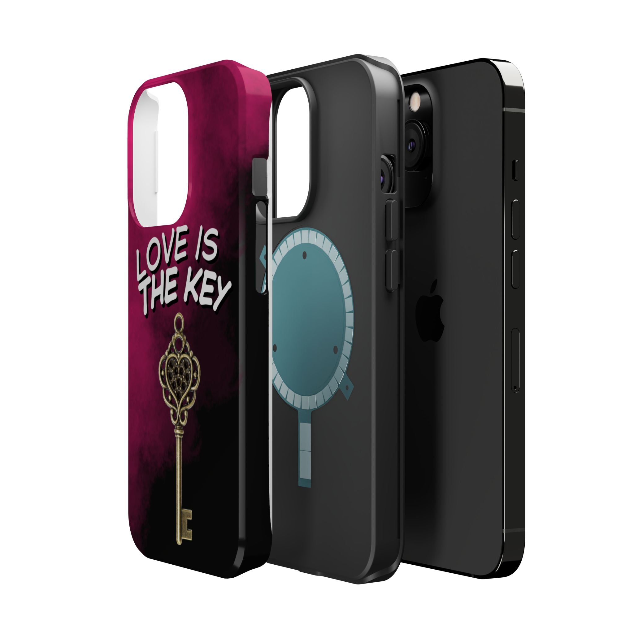 Love is the Key Phone Case