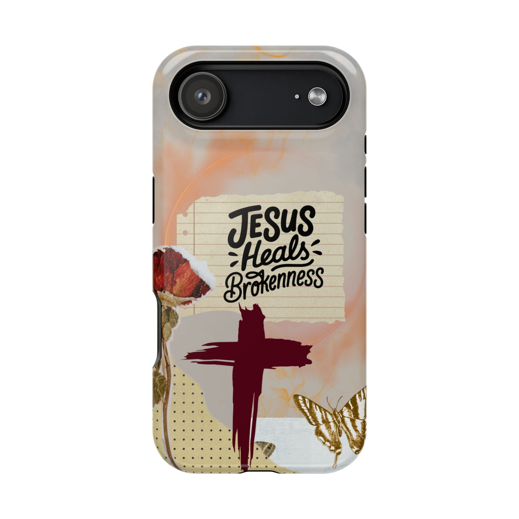 Jesus Heals Brokenness Phone Case