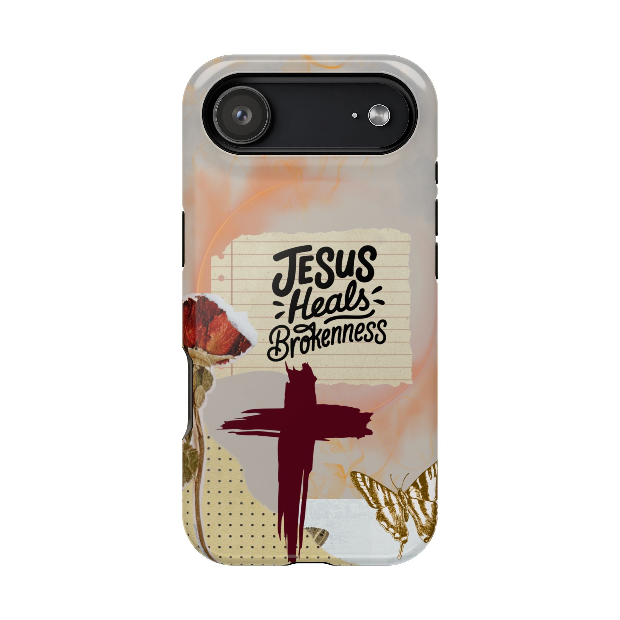 Jesus Heals Brokenness Phone Case