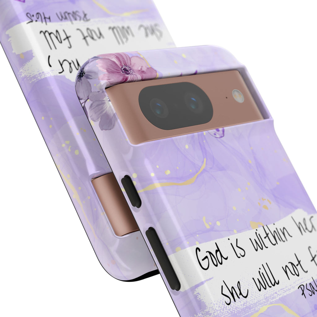 God Is Within Her Non MagSafe phone Case
