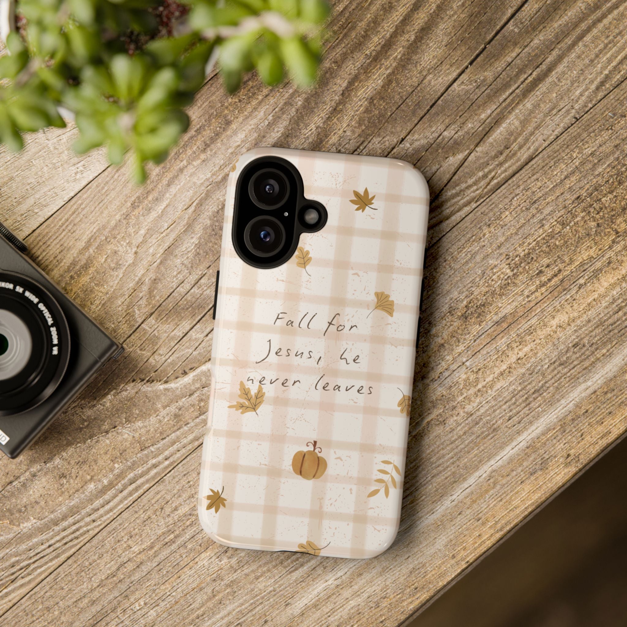 Fall for Jesus Phone Case
