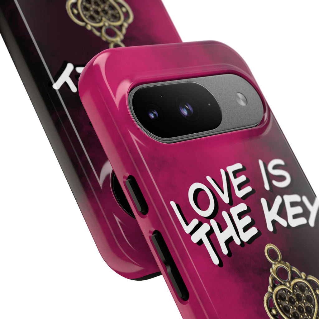 Love is the Key Phone Case
