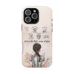 Armor of God (Dark haired woman) phone case