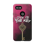 Love is the Key Phone Case