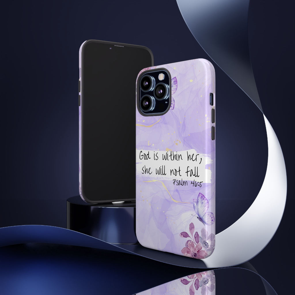 God Is Within Her Non MagSafe phone Case